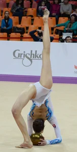 Candid gymnasts