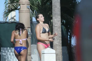 Deerfield Beach, Florida sexy girls and teens in bikinis