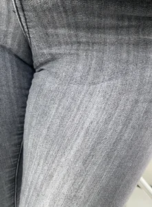 Crotch in jeans, yoga pants and shorts closeups