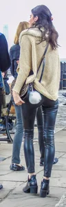 Hot butts and legs in leather pants
