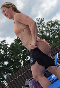 Pool Moms and juicy booty [OC]
