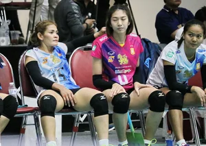 Thai candid volleyball girls