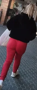 Sexy leggins rojo