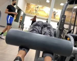 Black girls in the gym cumpilation
