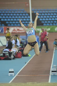 Candid track and field girls