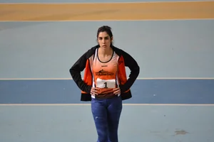Candid track and field girls