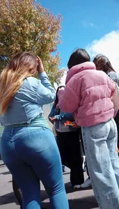 True Phat Buttcheeks In Pocketless Jeans VPL OC