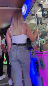 Blonde PAWG at the Fair (Not OC)