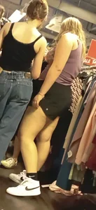 My neighbours bratty little pawg daughter shopping