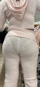 Pink see through VPL‼️