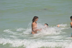 Topless and nude beach sexy girls