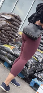 Sexy ball busting purple bubble butt