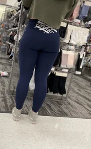Fit Girl With Fat Ass in Leggings