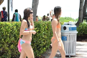 Beach and bikini girls