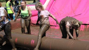Bristol Pretty Muddy 5k race girls 2018