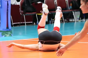 Thai candid volleyball girls