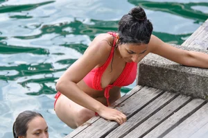 Beach and bikini nip slips