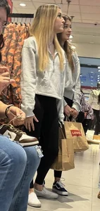 mix skinny teen legging