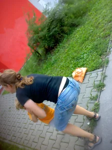 Huge collection of whale tails, ass cracks and panty peeks in public