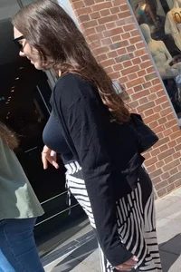 Brunette cutie with huge tits