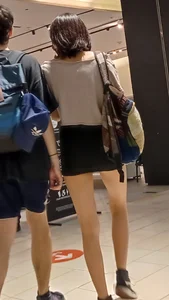 Cute Teen Princess with Beautiful legs in miniskirt