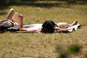 Creepshots of some girls in the park getting some sun in bikinis