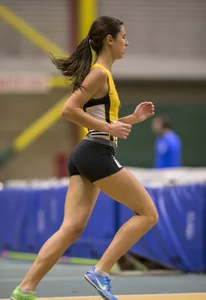 Canadian girls at an Alberta track and field tournament