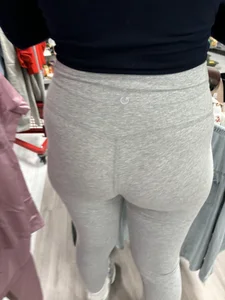 Oblivious big booty tight latina