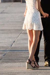 Large collection of candid girls' legs and feet in public places