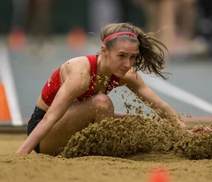 Canadian girls at an Alberta track and field tournament
