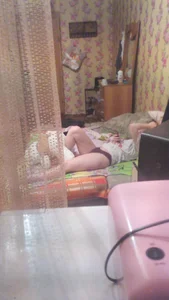 Girl in Panties in Bedroom Spycam Creepshot