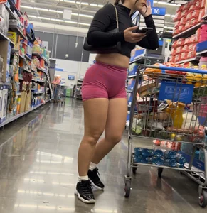 Amazing latina bubble butt pink Shorts(MEGA DROP)