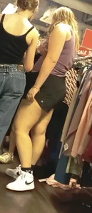 My neighbours bratty little pawg daughter shopping