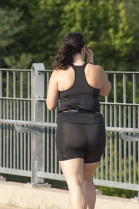 PAWG in see through shorts