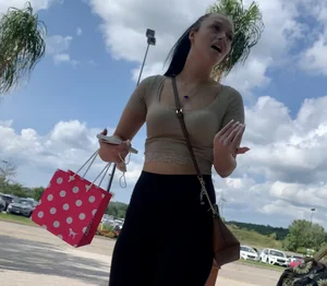 Sexy Mall Teen in Black Lulu’s