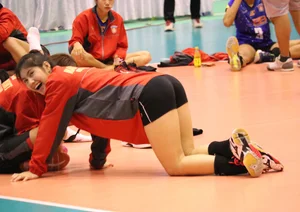 Thai candid volleyball girls