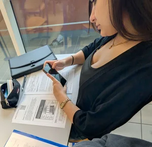 High school french teen