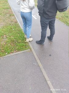 Nice booty in blue jeans street creepshots