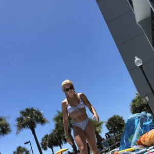 Hot blonde in bikini!!  10/10