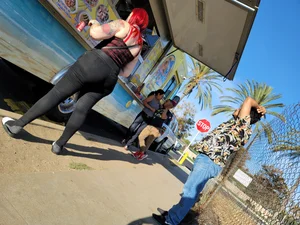 RED HEAD THICK LATINA  comment and like let me know what you think