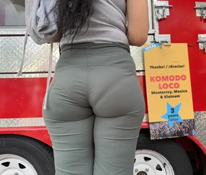 Mature Fit Thick Round Pear Phat Ass Bubble Booty VPL
