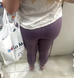 amazing pawg in purple spandex (faceshoot include)