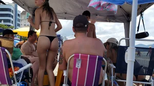 Brazillian beach creepshots, huge gallery of candid girls in swimsuits
