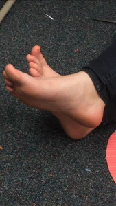 Candid Feet Closeup
