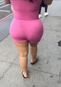 BBL Latina Milf in Pink Onepiece