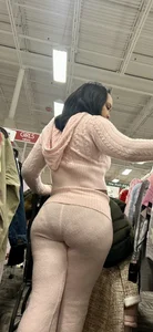 Pink see through VPL‼️
