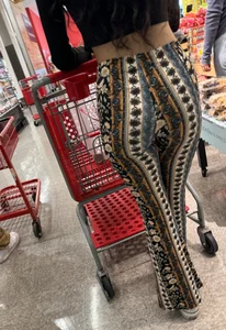 [OC] Tight College Chick with a Booty in Patterned Flare Leggings