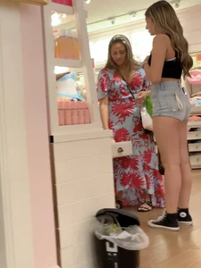Hot latina shopping for bra