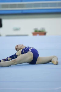 Candid gymnasts