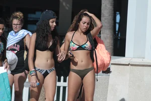 Sexy Deerfield Beach bikini girls